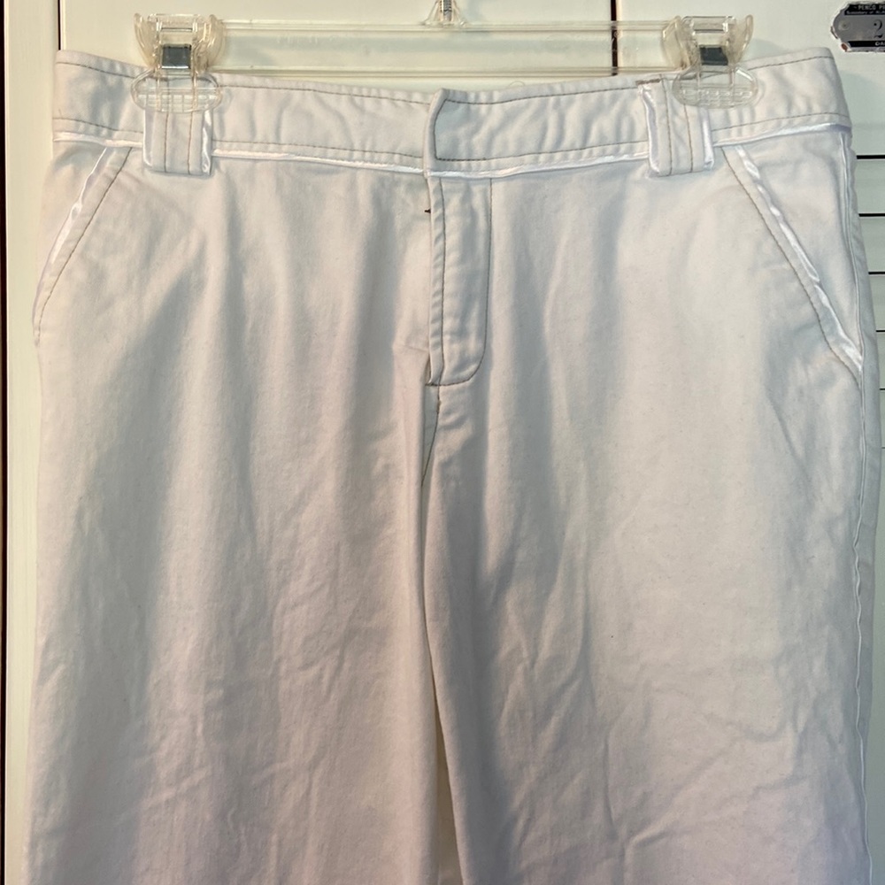 Proenza Schouler for Target | white pants with trim